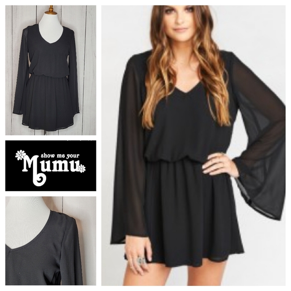 Show Me Your MuMu Dresses & Skirts - Show me your MuMu Runaway  bell sleeve mini dress